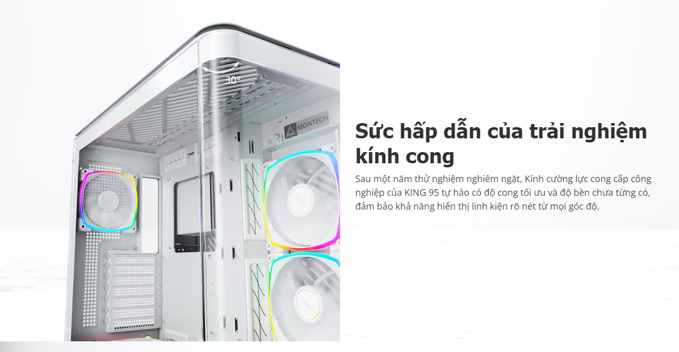 Vỏ Case MONTECH KING 95 PRO BLUE