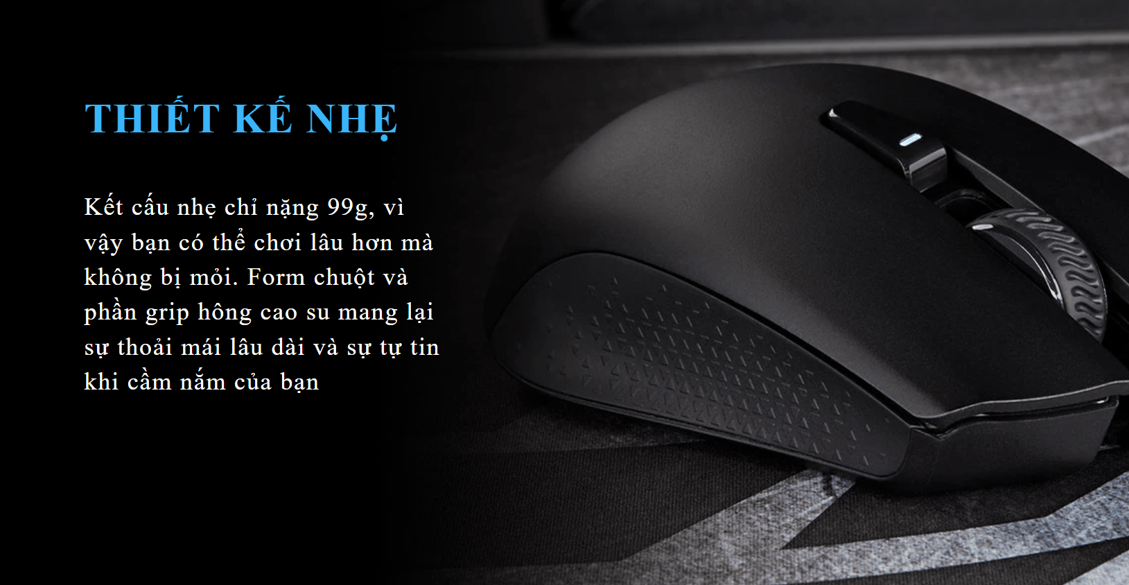 Chuột chơi game không dây Corsair Harpoon RGB Wireless (CH-9311011-AP) 4