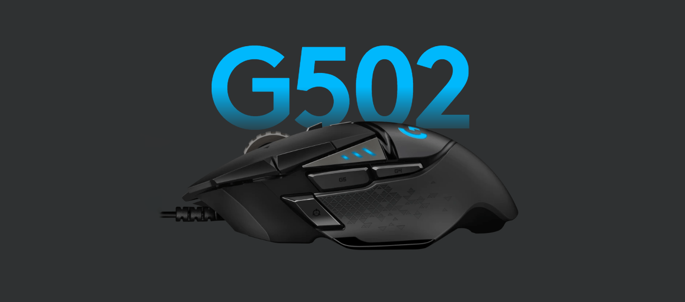 Chuột game Logitech G502 Hero (USB/RGB/đen) 1