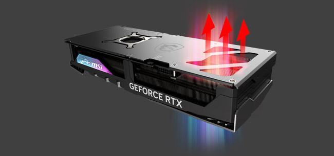 msi-4080-gaming-slim-16g-cooling Card màn hình MSI RTX 4080 SUPER 16G GAMING X SLIM 9