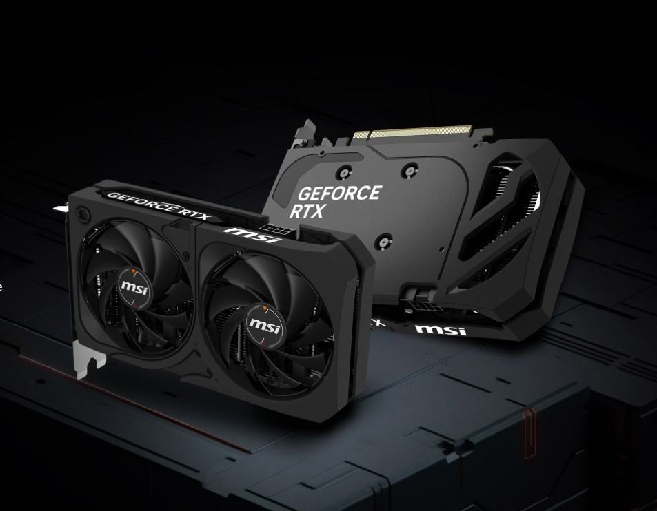 msirtx50608gshadowoc2x2 Card màn hình MSI RTX 5060 8G SHADOW OC 2X GDDR7