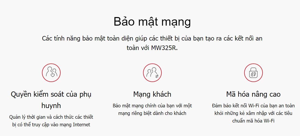 Bộ Phát Wifi Mercusys MW325R Chuẩn Tốc Độ 300Mbps