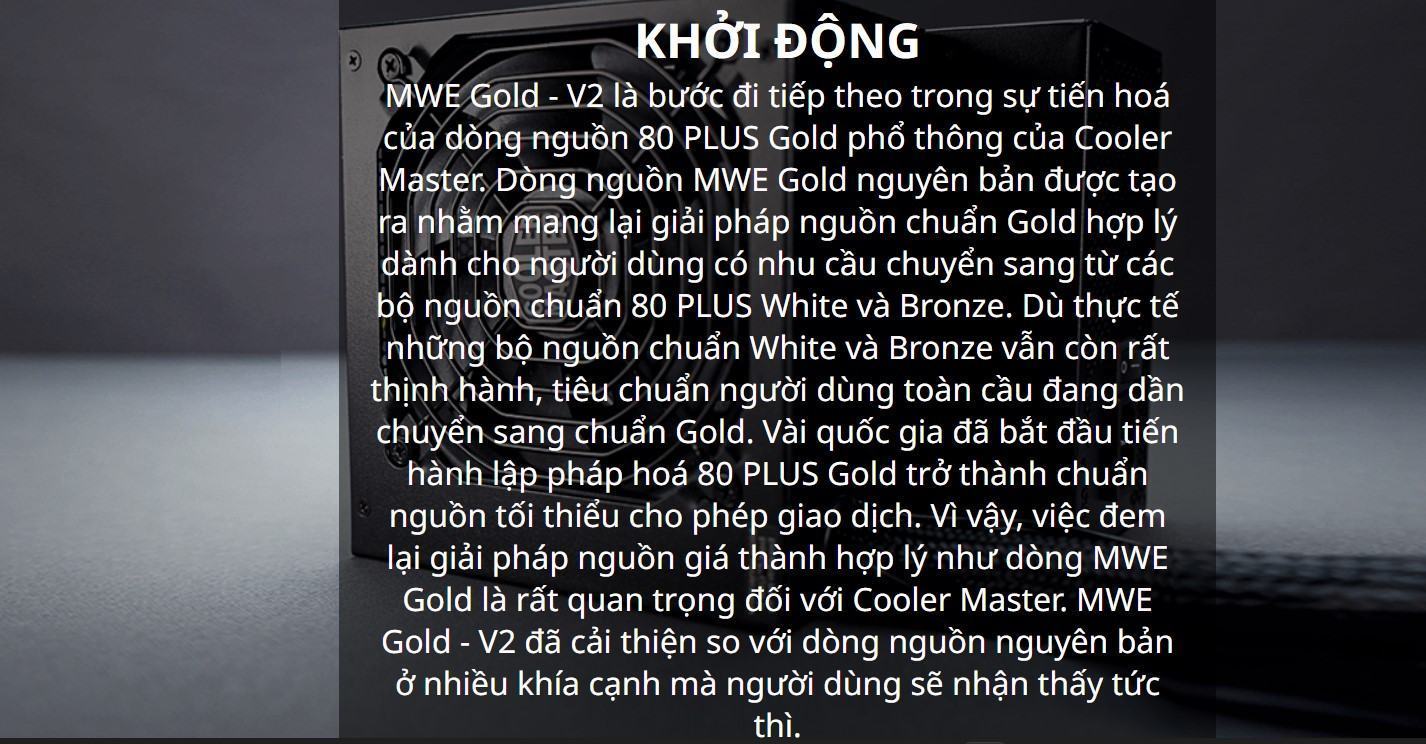 mwe-750-v2-2-1 Nguồn máy tính Cooler Master MWE GOLD 750 - V2 750W ( 80 Plus Gold/Màu Đen/Full Modular)