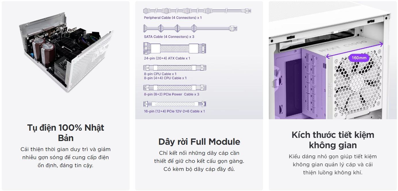 nguon-may-tinh-nzxt-c1000-gold-atx-35 Hiệu suất ổn định