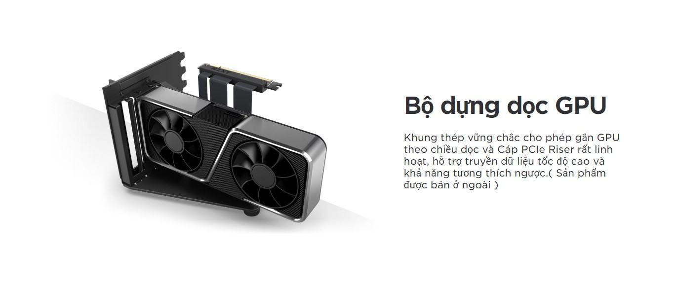 Vỏ máy tính NZXT H7 Base Black  (Mid Tower/Màu Đen) 