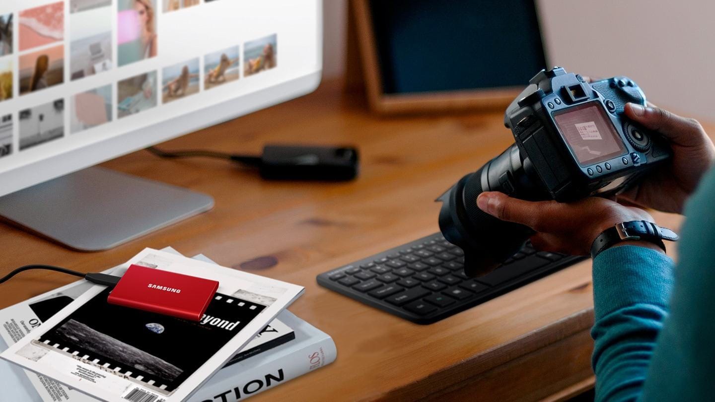 Ổ Cứng Di Động SSD Samsung T7 Portable