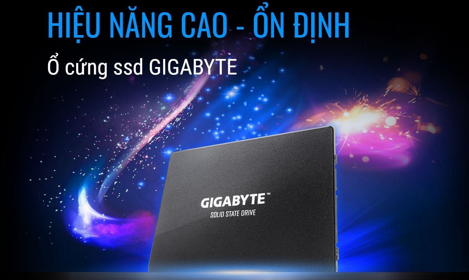 Ổ cứng SSD Gigabyte 256GB SATA 2,5 inch (Đoc 520MB/s, Ghi 500MB/s) - (GP-GSTFS31256GTND)