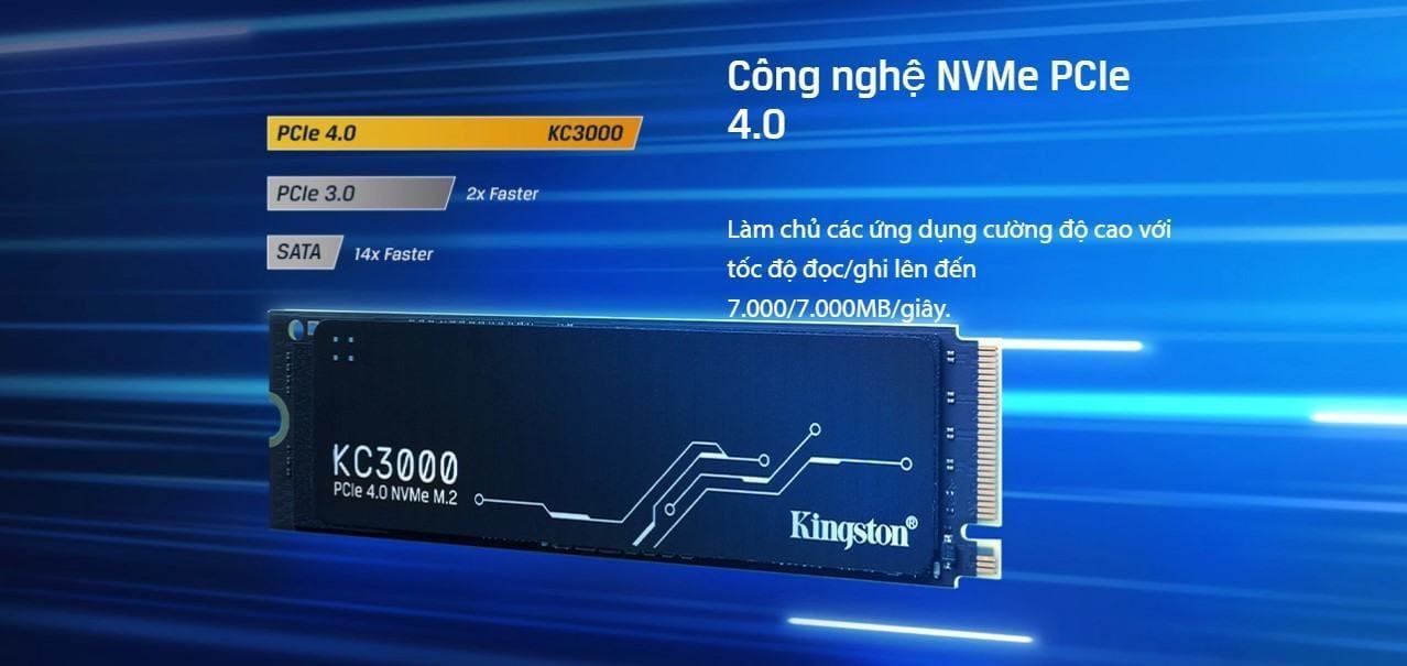Ổ cứng SSD Kingston KC3000