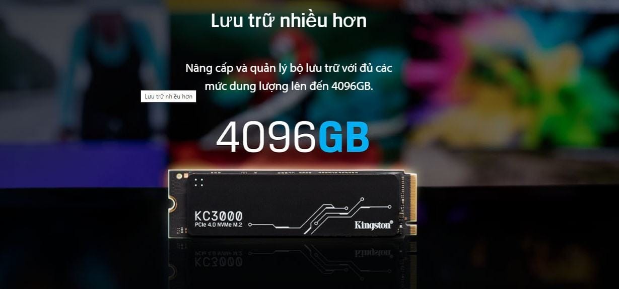 Ổ cứng SSD Kingston KC3000