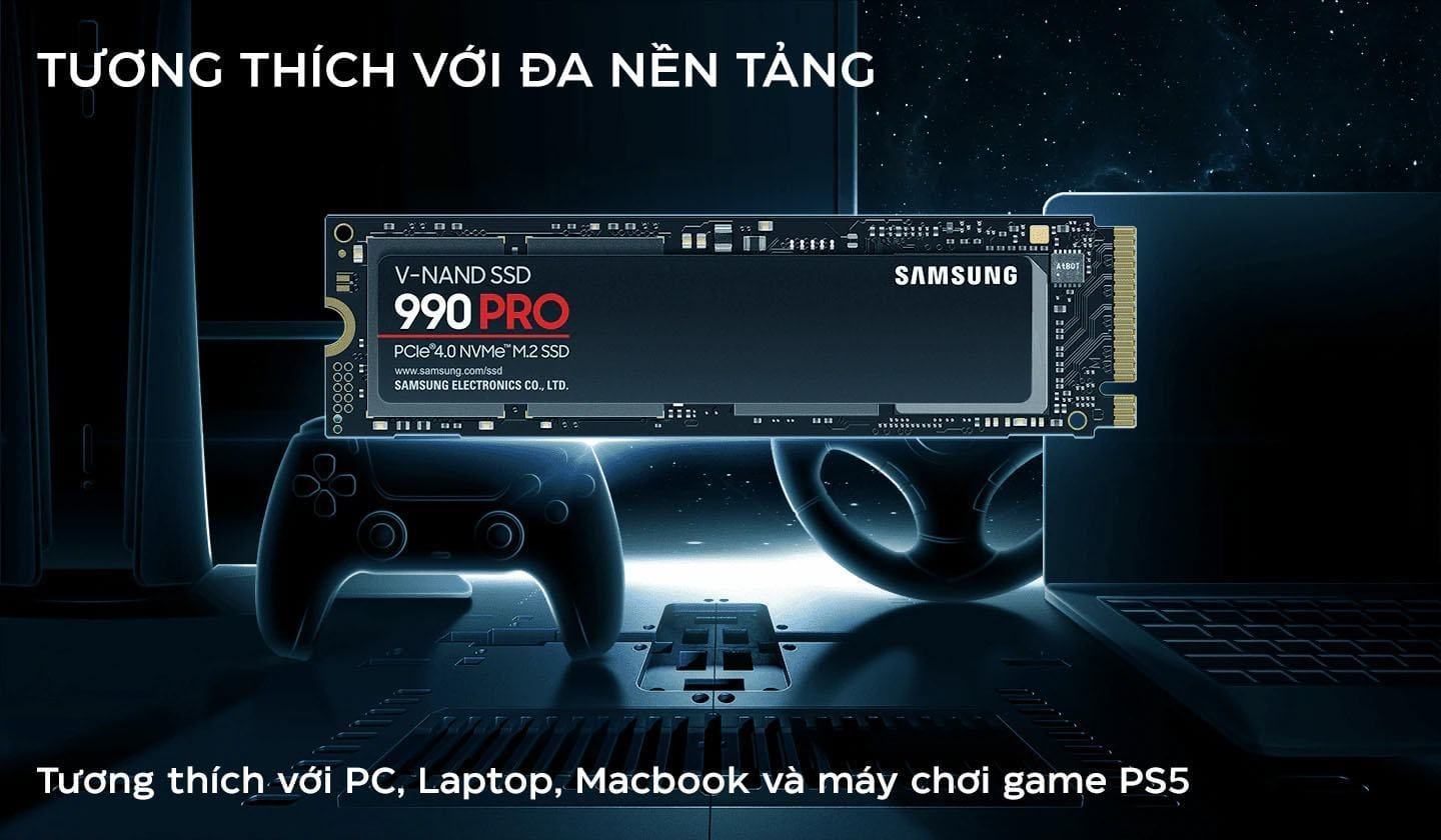 Ổ cứng SSD Samsung 990 PRO PCIe NVMe 4.0x4 (