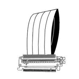 pci e 4 riser cable icon