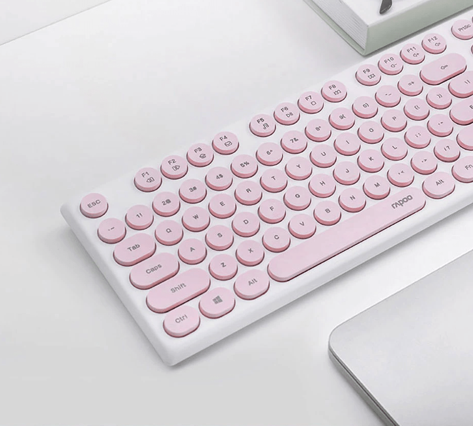 Bộ Bàn phím Chuột không dây Rapoo X260 Đen (USB) tích hợp phím multimedia