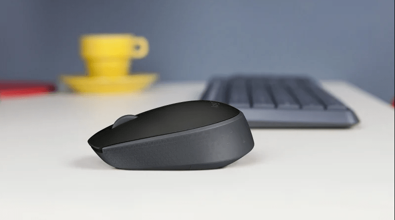 Chuột không dây Logitech M171 xám (USB) có thời lượng pin cao