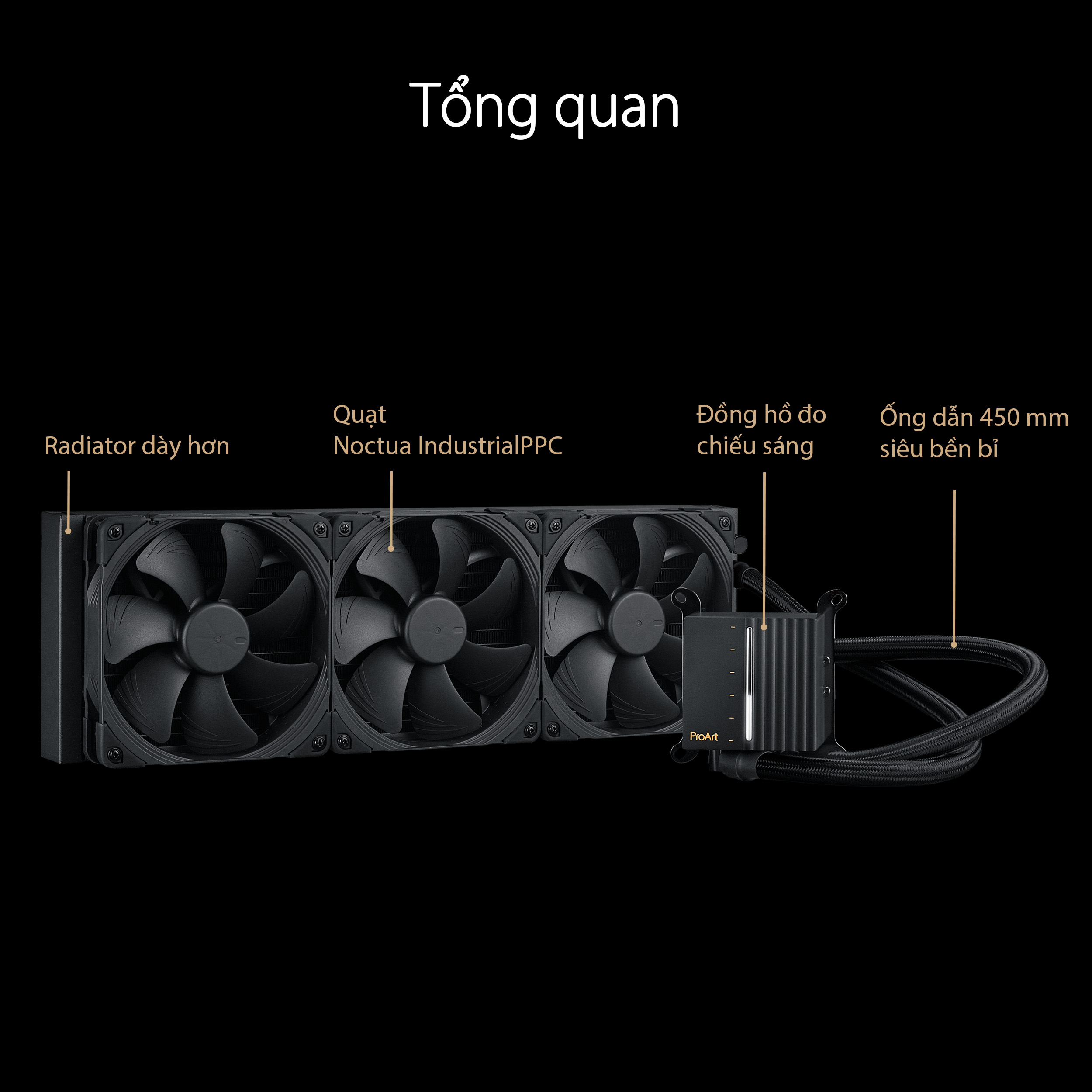 TẢN NHIỆT NƯỚC ASUS PROART LC420