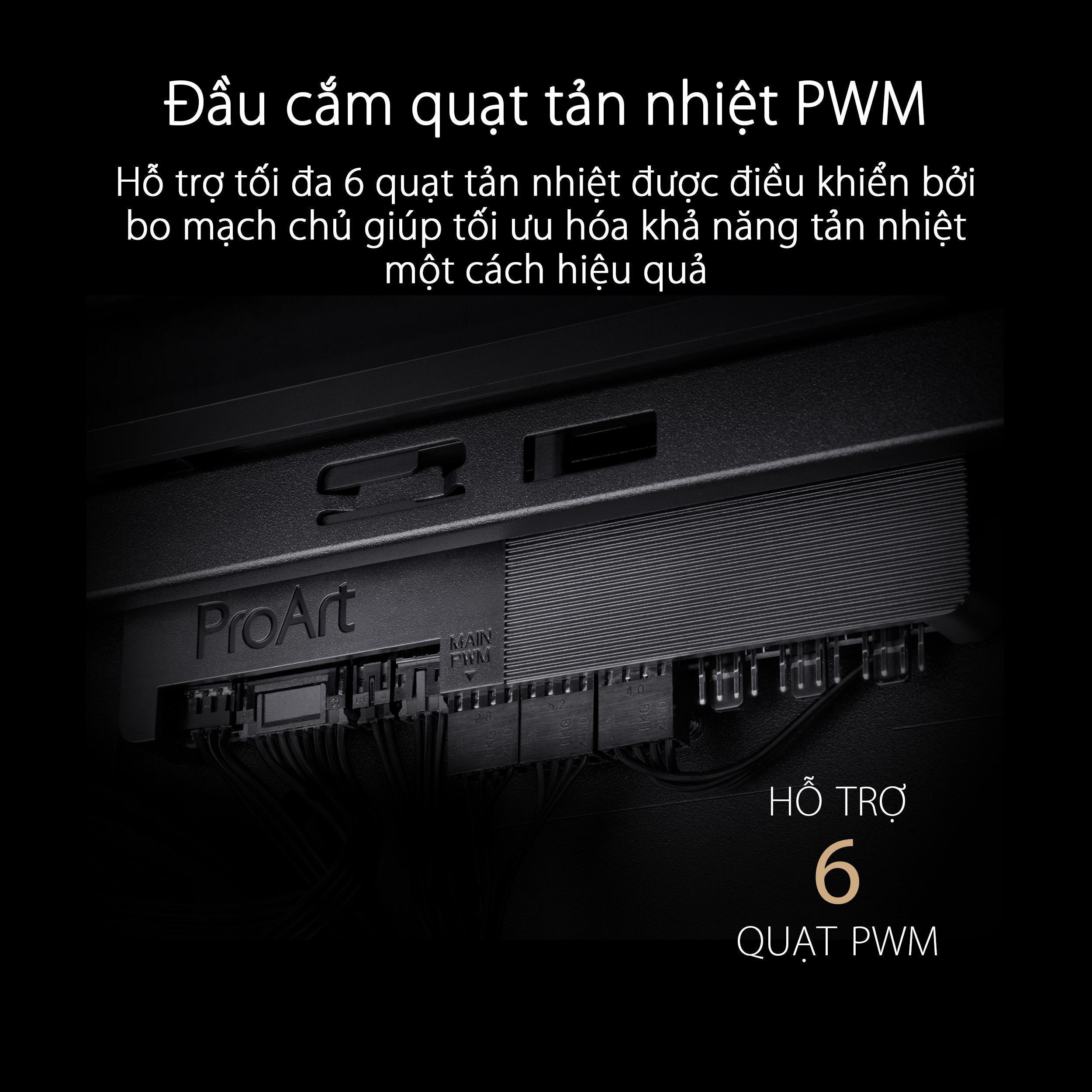 Vỏ Case Asus PA602 ProArt (eATX/Full Tower/ Màu Đen)