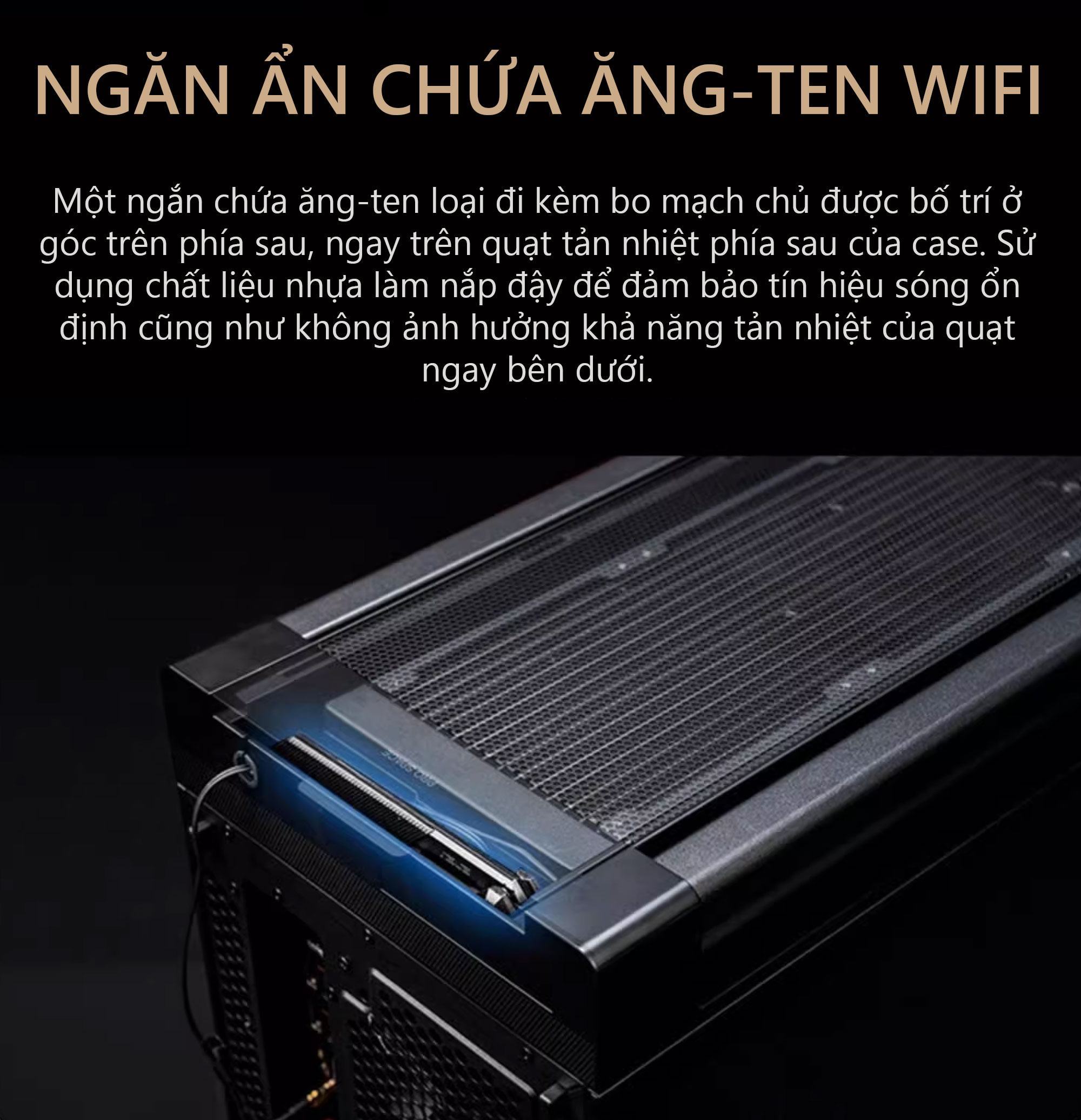 Vỏ Case Asus PA602 ProArt (eATX/Full Tower/ Màu Đen)