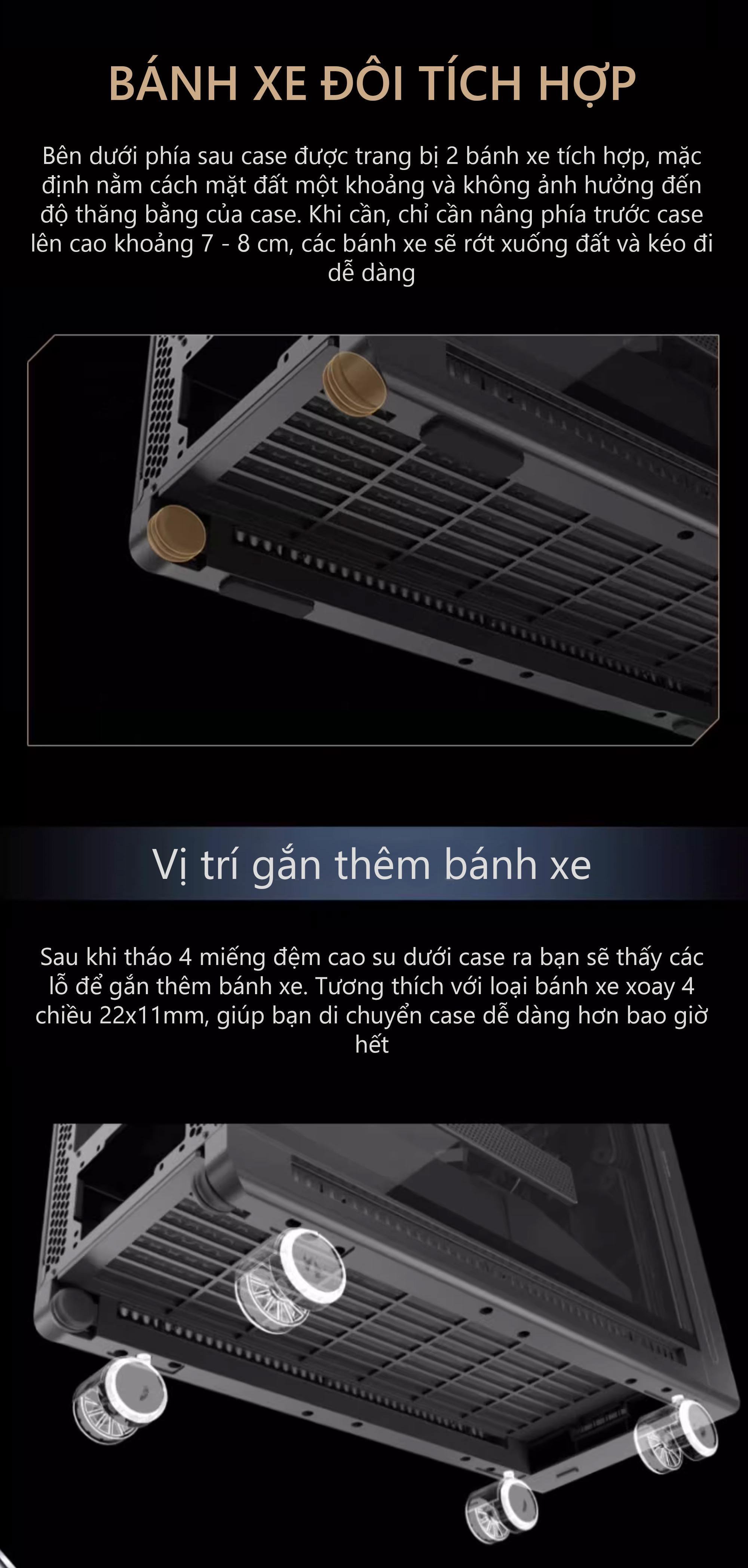 Vỏ Case Asus PA602 ProArt (eATX/Full Tower/ Màu Đen)