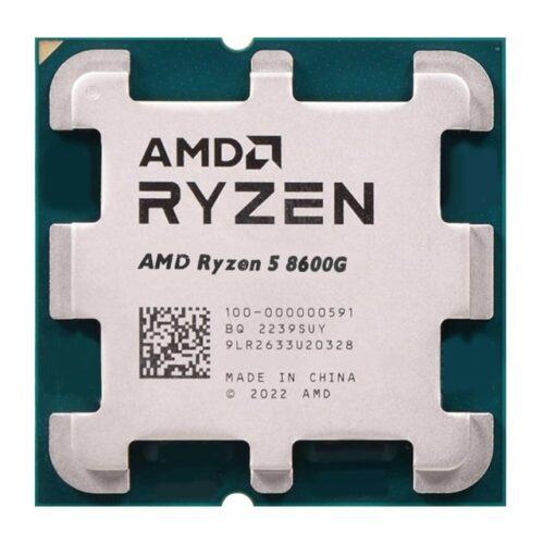 CPU AMD Ryzen 5 8600G (4.3GHz Upto 5.0GHz / 22MB / 6 Cores, 12 Threads / 65W / Socket AM5) - TRAY NEW