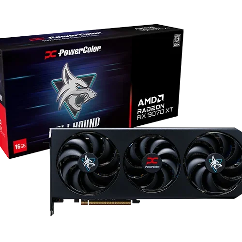 Card màn hình POWERCOLOR Hellhound AMD Radeon™ RX 9070 XT 16GB GDDR6