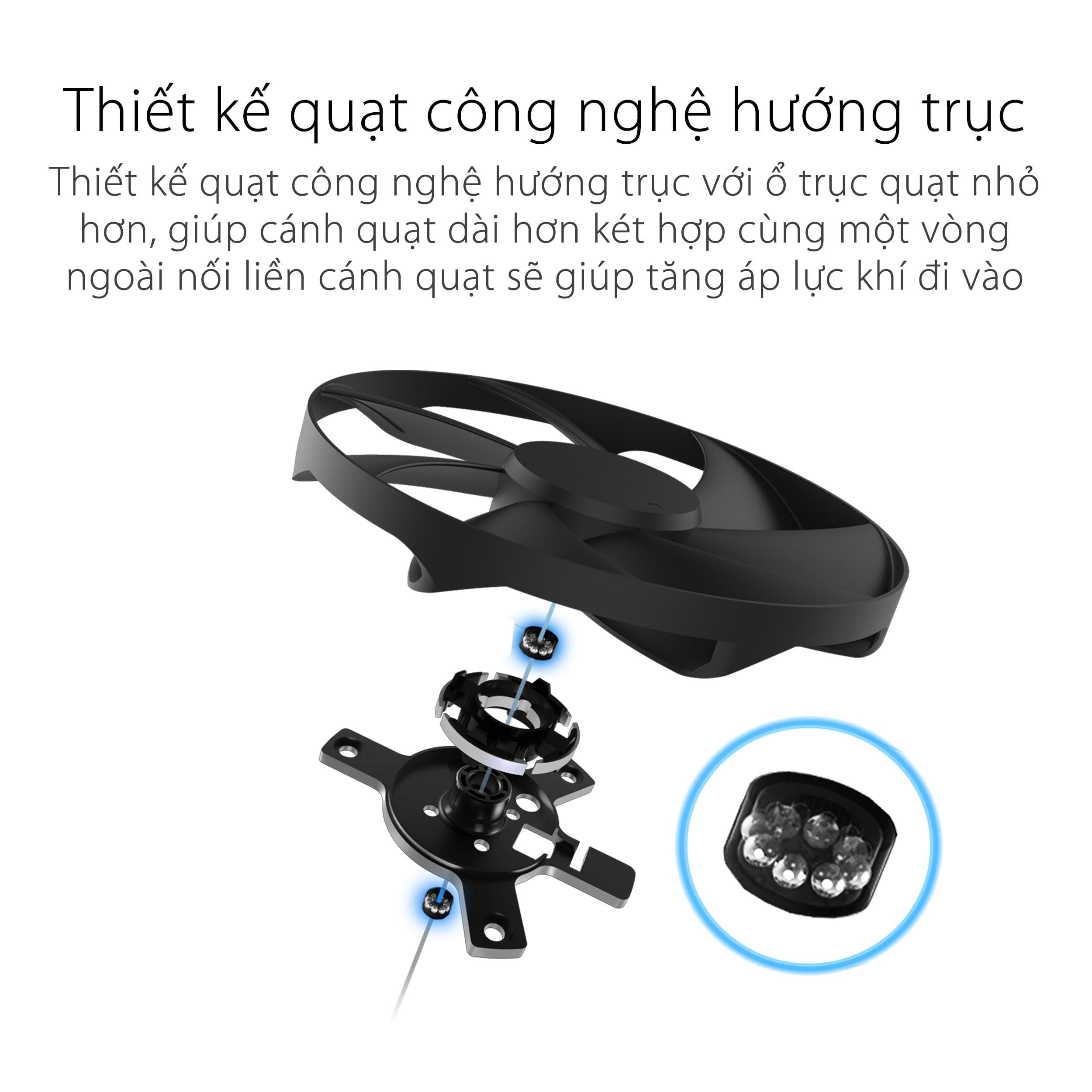 Nguồn ASUS ROG STRIX 1200G Aura Gaming (80+ GOLD/PCI-e 5.0/Full Modular/Màu Đen)