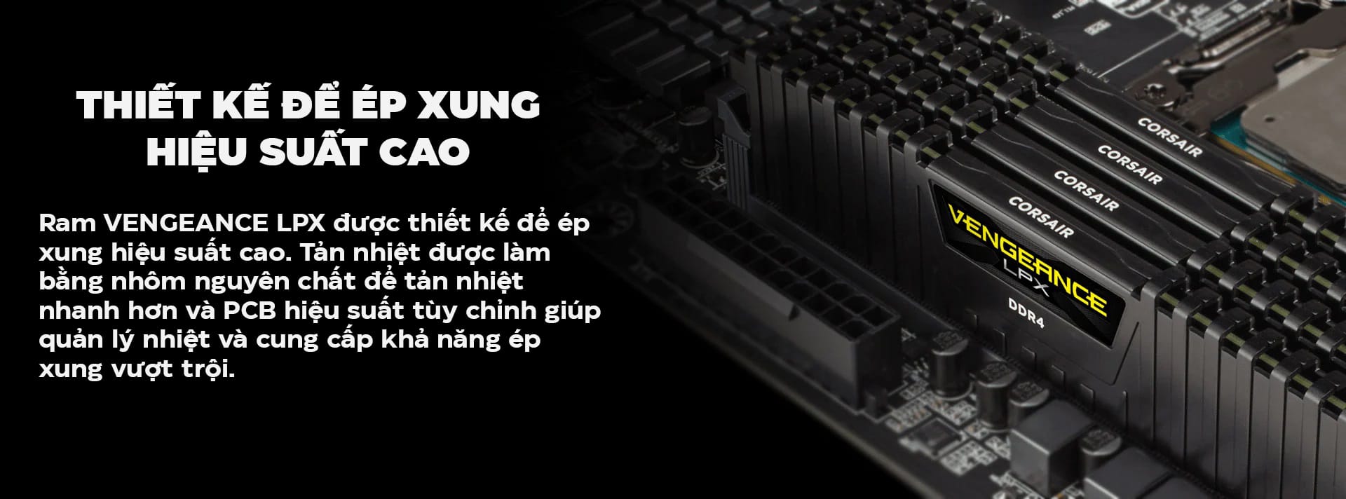 RAM Desktop CORSAIR Vengeance LPX