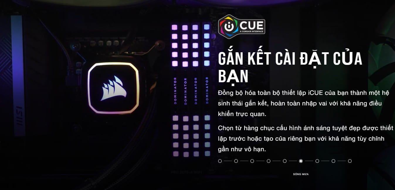 Ram Desktop Corsair DOMINATOR PLATINUM RGB Black