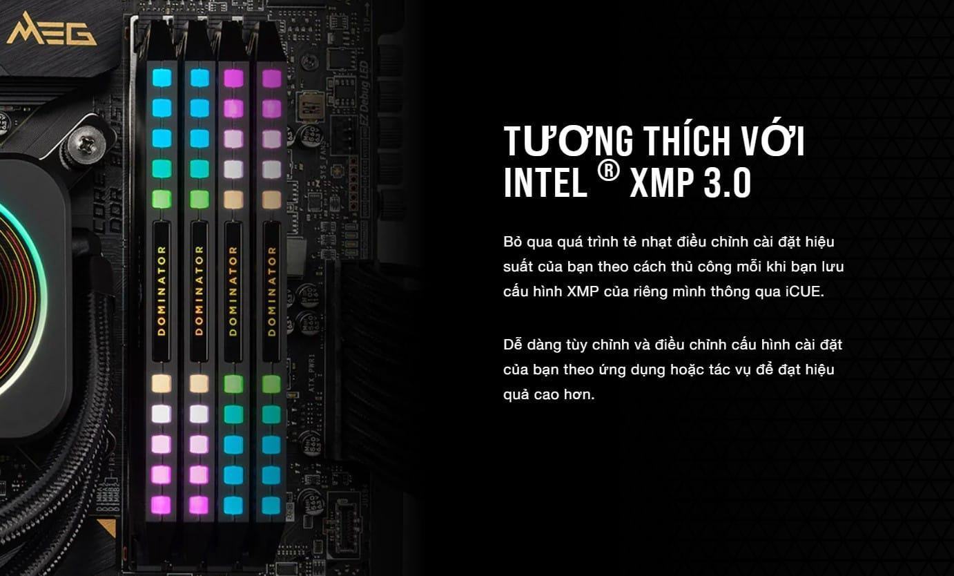 Ram Desktop Corsair DOMINATOR PLATINUM RGB Black