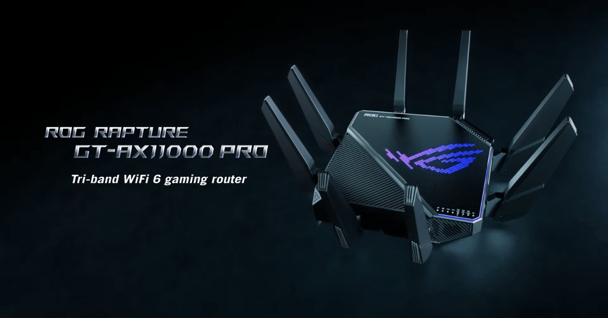 ROG outs Rapture GT-AX11000 Pro Gaming Router - Dice & D-Pads