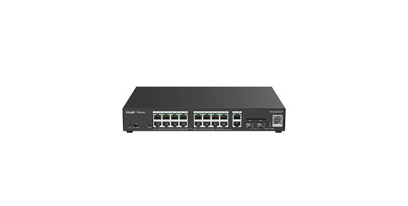 Switch RUIJIE RG-ES220GS-P (Layer 2 Smart Managed 20 Cổng 10/100/1000 PoE/PoE+)