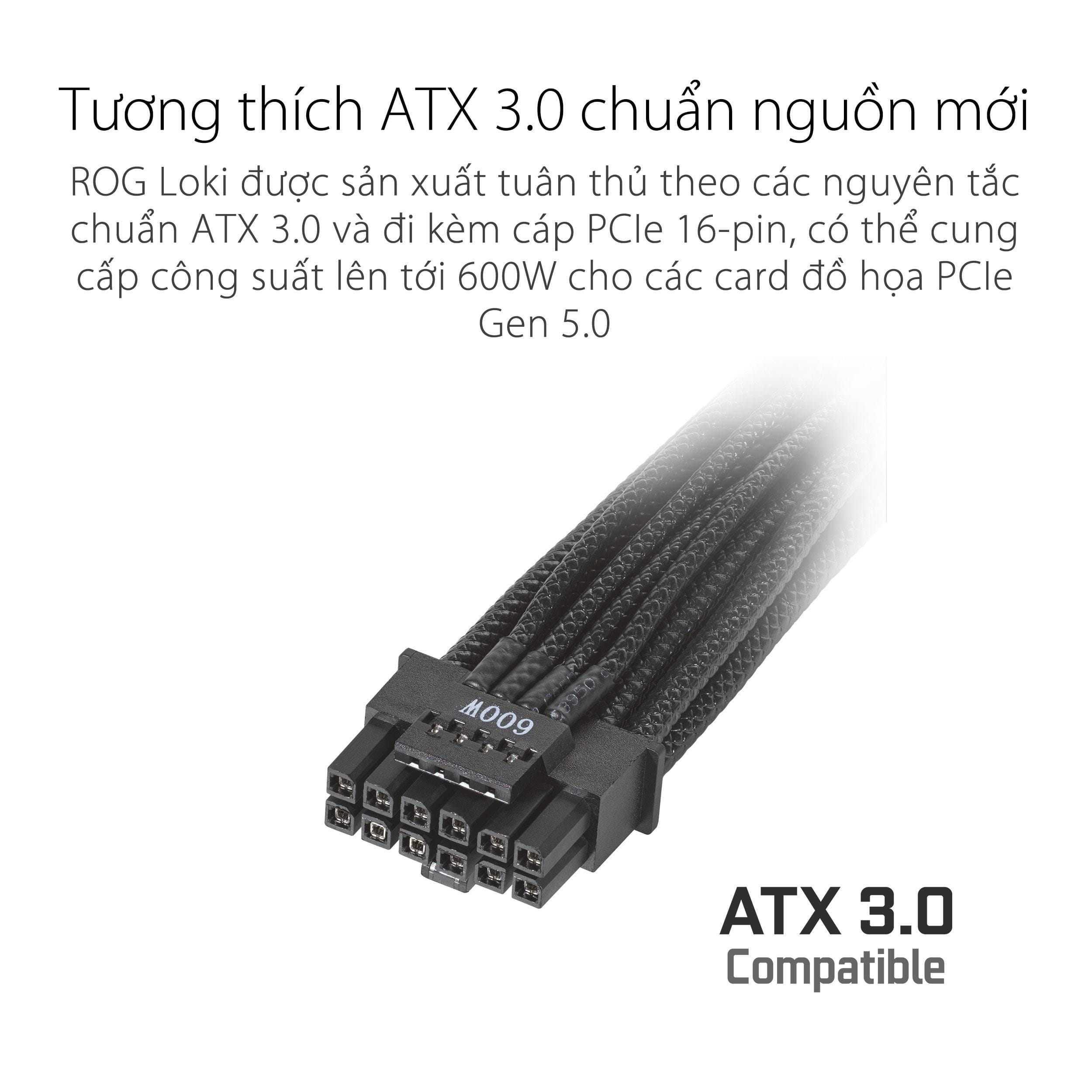 Nguồn Asus ROG Loki SFX-L 850W Platinum