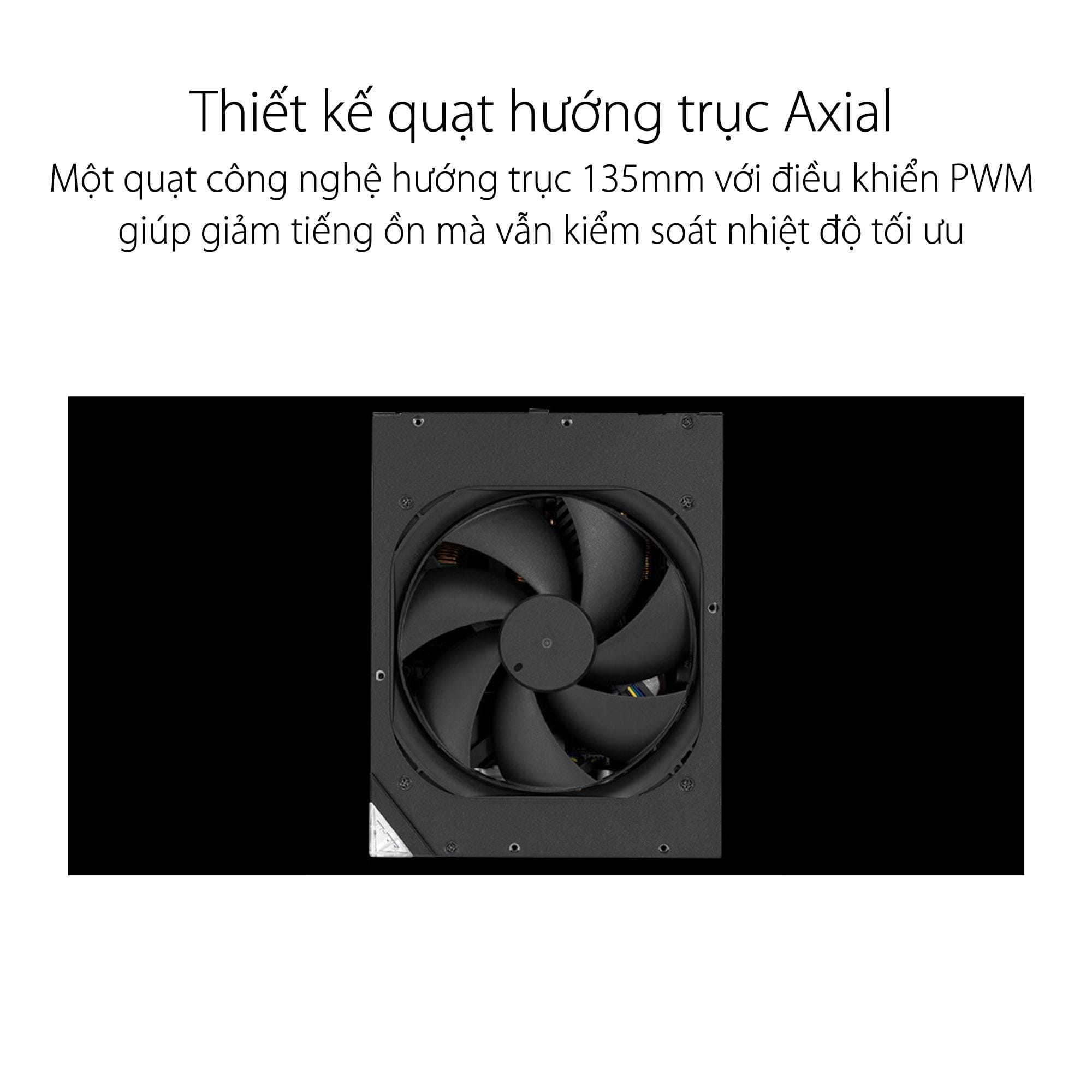 Nguồn  ASUS ROG THOR - 1600T Gaming Titanium - 1600W ( Màu Đen/80 Plus Titanium / Full Modular)