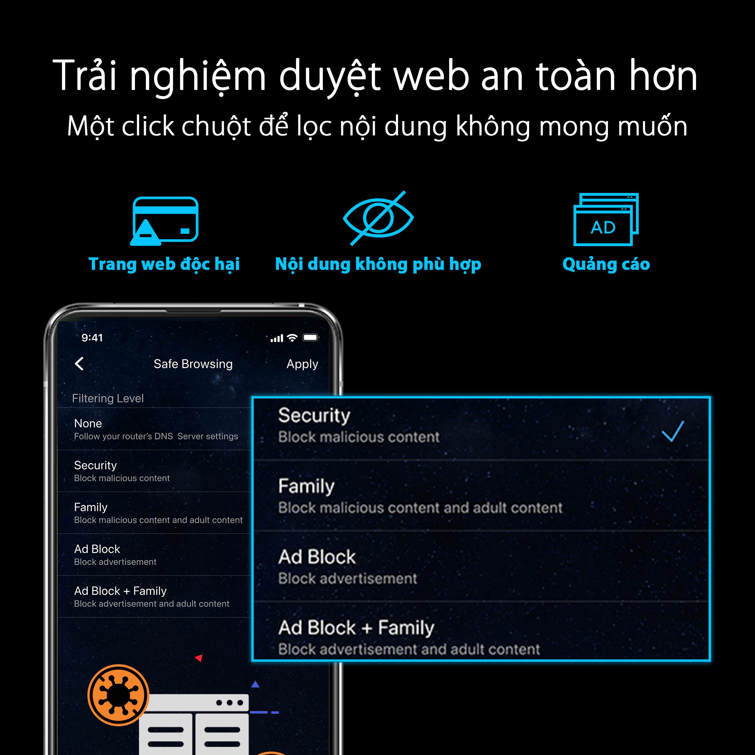 Bộ phát wifi 6E Asus RT-AXE7800