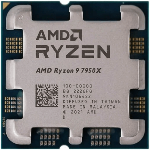 CPU AMD Ryzen 9 7950X (4.5 GHz Upto 5.7GHz / 81MB / 16 Cores, 32 Threads / 170W / Socket AM5) - TRAY NEW