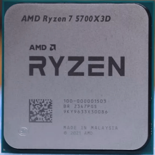 CPU AMD Ryzen 7 5700X3D (3.0GHz Upto 4.1GHz / 100MB / 8 Cores, 16 Threads / 105W / Socket AM4) - TRAY NEW