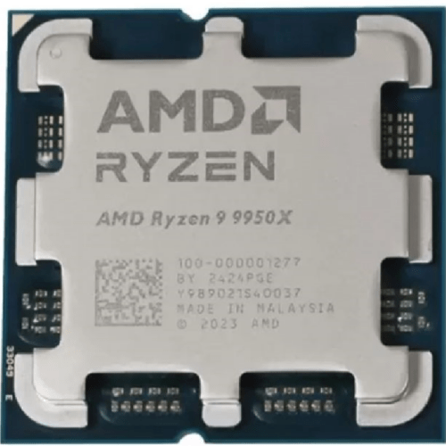 CPU AMD Ryzen 9 9950X (4.3 GHz Upto 5.7GHz / 80MB / 16 Cores, 32 Threads / 170W / Socket AM5) - TRAY NEW