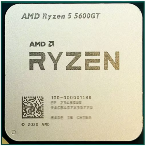 CPU AMD Ryzen 5 5600GT (3.6GHz Upto 4.6GHz / 19MB / 6 Cores, 12 Threads / 65W / Socket AM4) - TRAY NEW