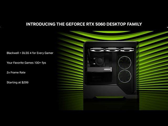 Nvidia Officially Announces RTX 5060 and RTX 5060 Ti - YouTube