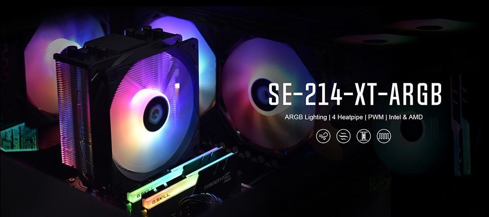 Tản nhiệt khí ID-Cooling CPU SE-214-XT ARGB