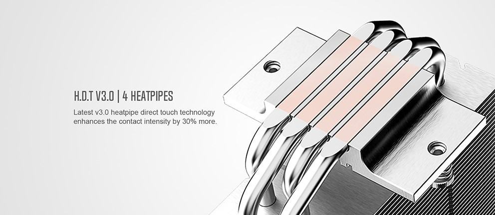 Tản nhiệt khí ID-Cooling CPU SE-214-XT ARGB White