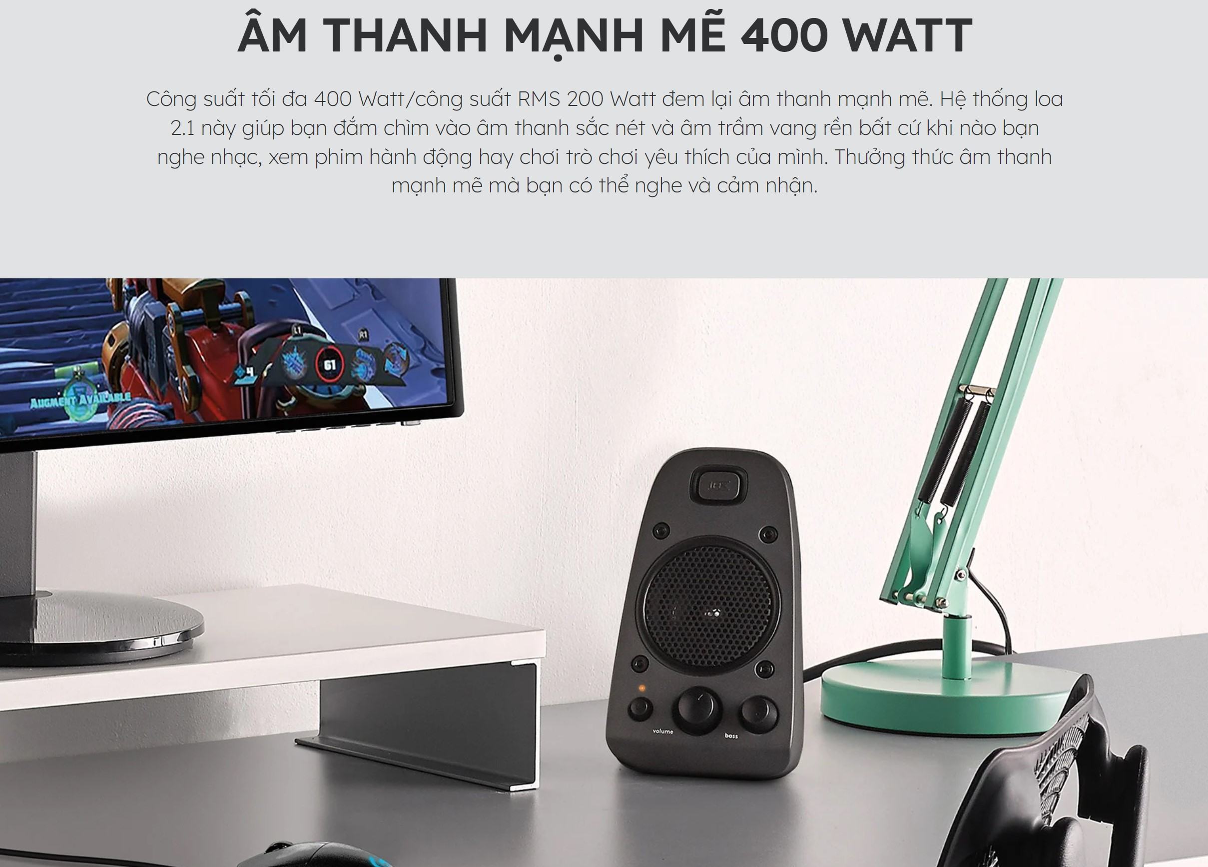 Loa Logitech Z625 - 2.1