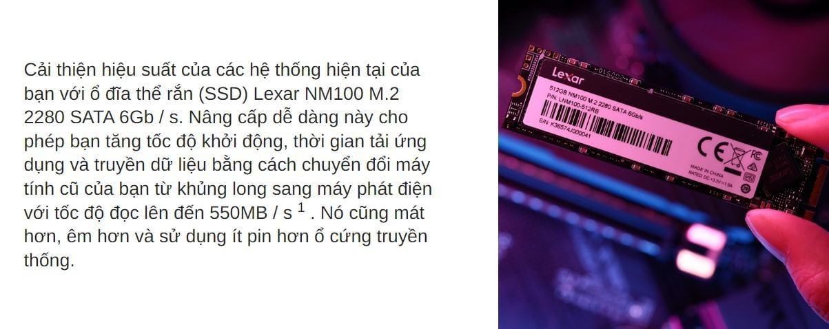 ssd-lexar-nm1002 Ổ cứng SSD Lexar NM100