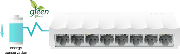 Switch TP-Link LS1008 8 Port 4