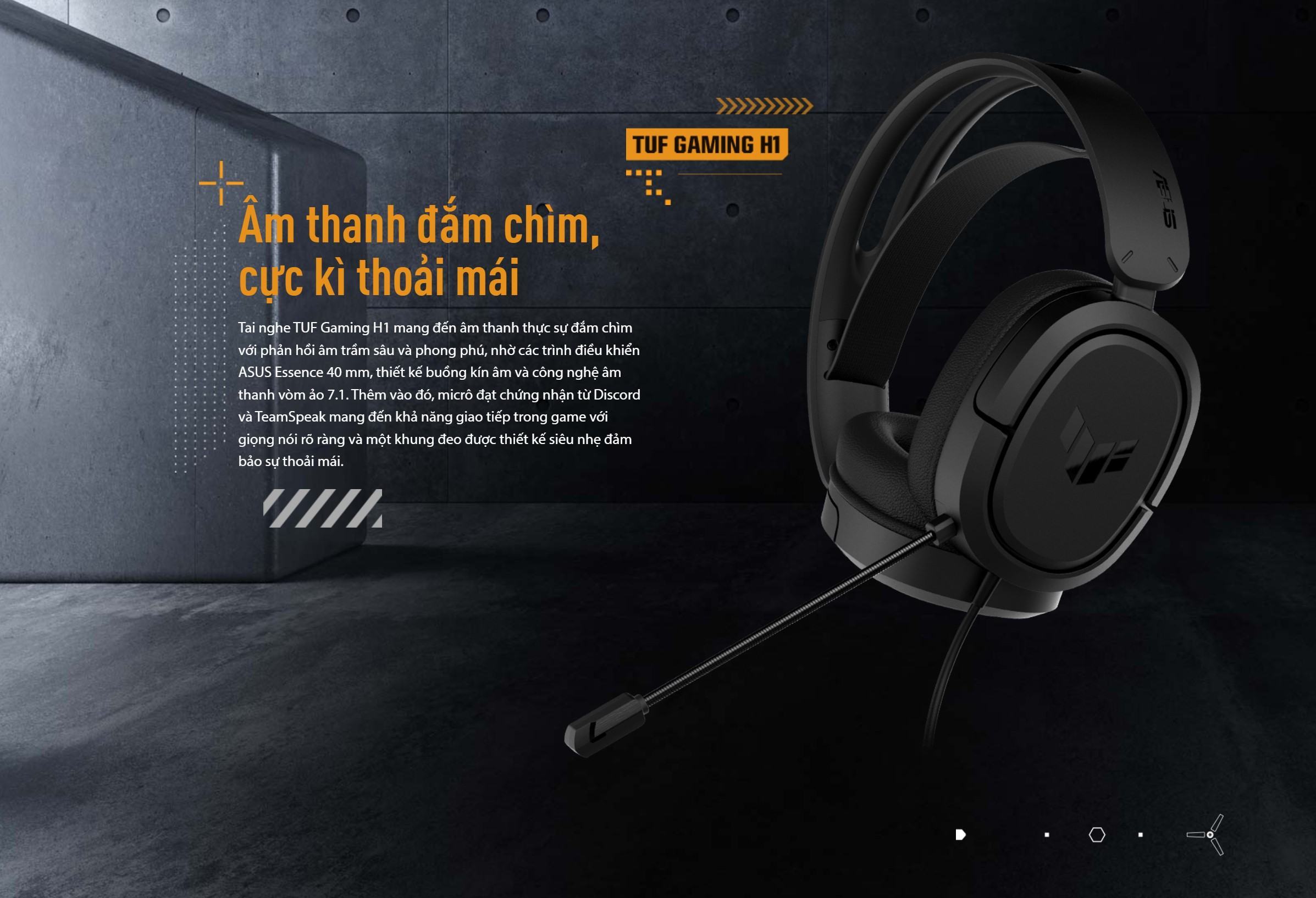 Tai nghe ASUS TUF Gaming H1