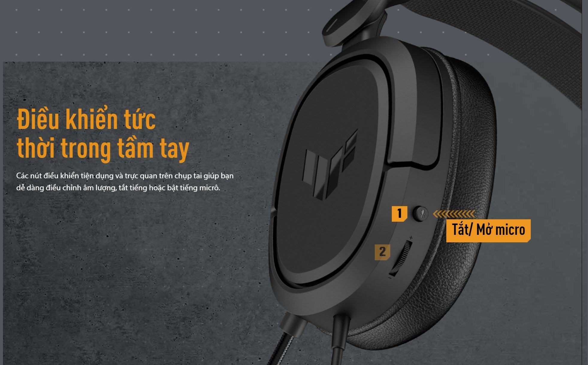 Tai nghe ASUS TUF Gaming H1