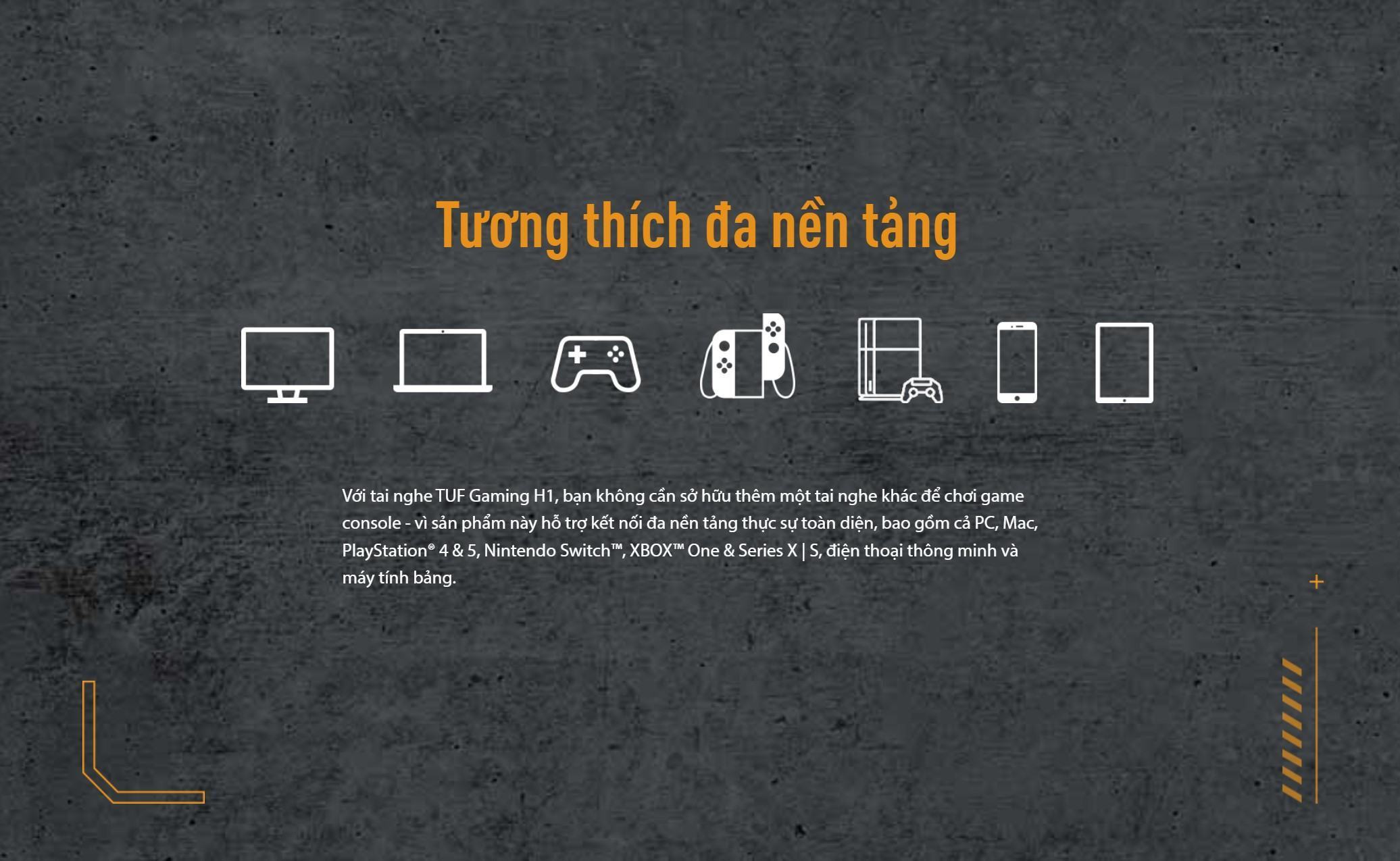 Tai nghe ASUS TUF Gaming H1