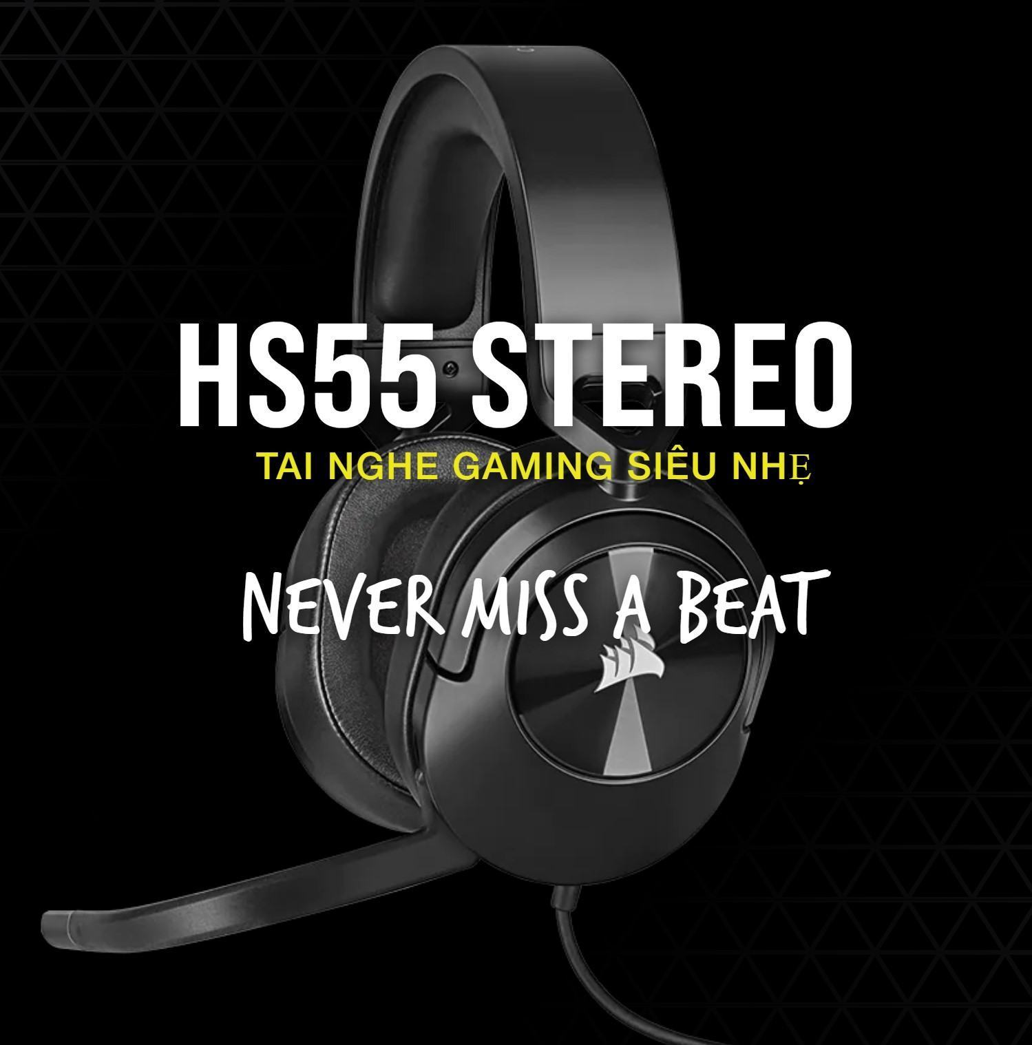 Tai nghe Corsair HS55 Stereo