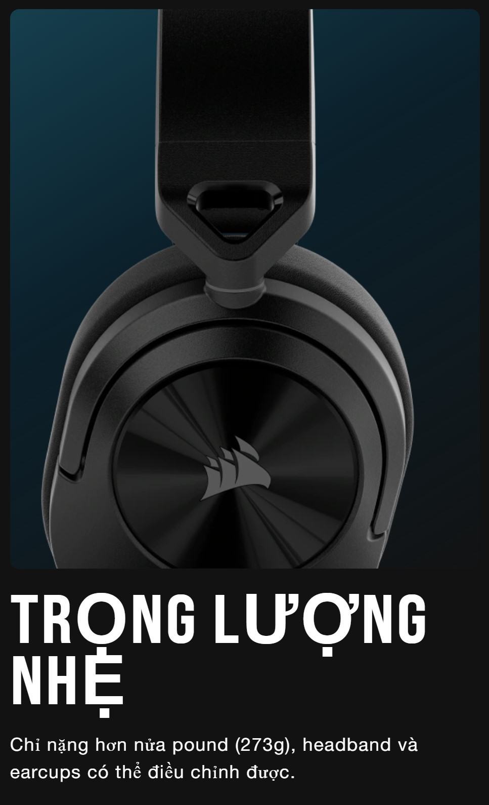 Tai nghe Corsair HS55 Stereo