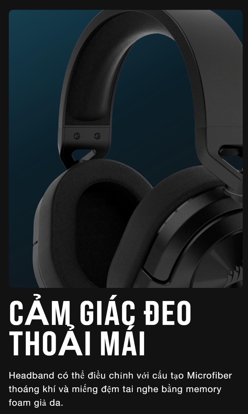 Tai nghe Corsair HS65 Surround