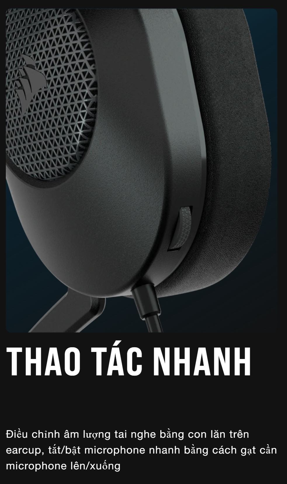 Tai nghe Corsair HS65 Surround