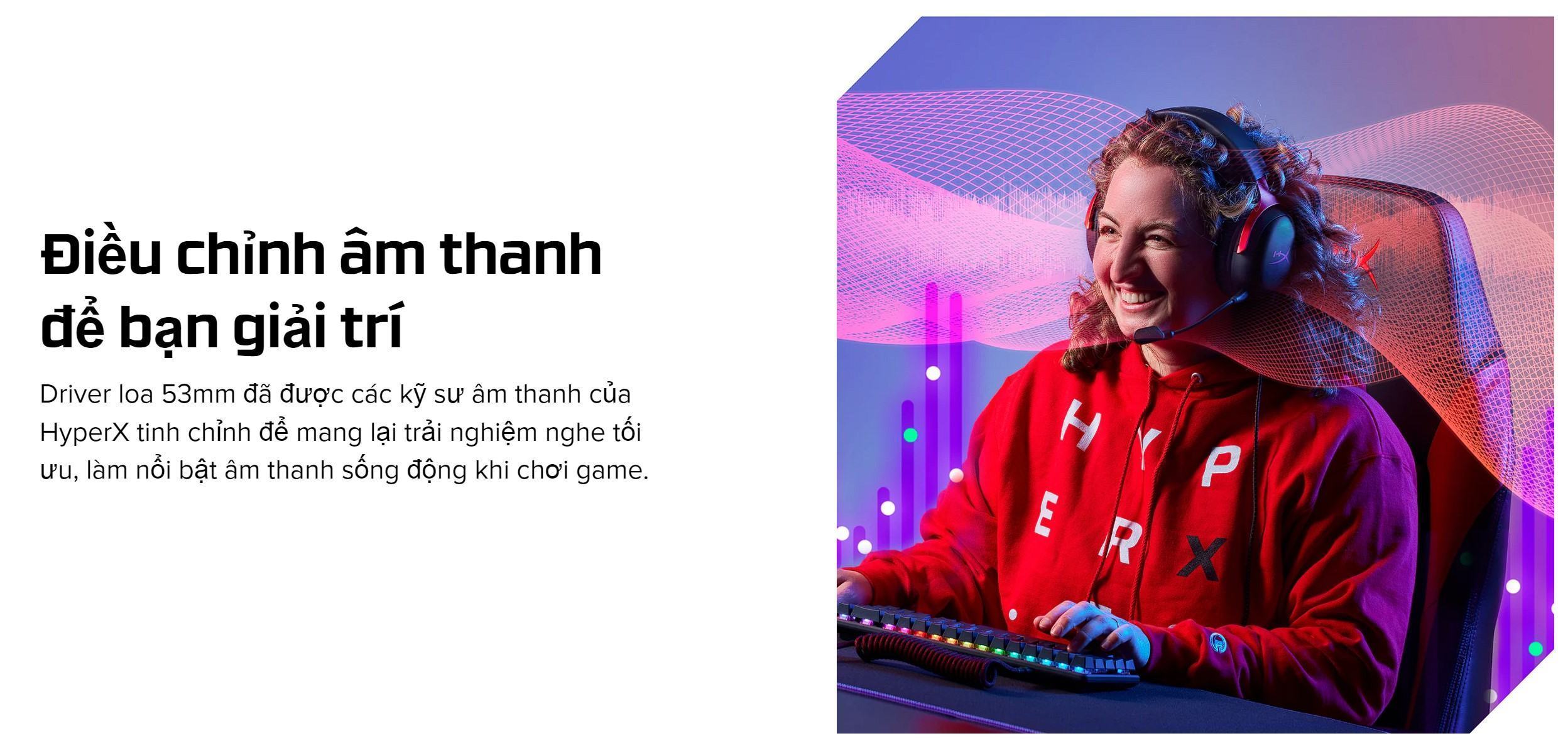 Tai Nghe Gaming có dây HP HyperX Cloud III 727A9AA